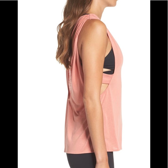 NWT Free People Cross Train Tank Peach M/8-10 - Picture 4 of 7